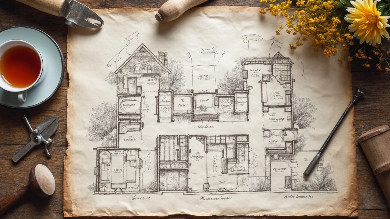 Layout of Old vs. New Cottages