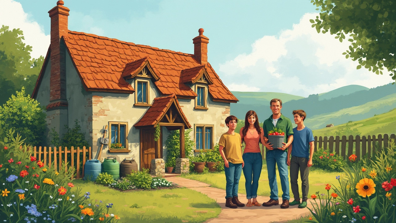 Finishing Touches for a Greener Cottage